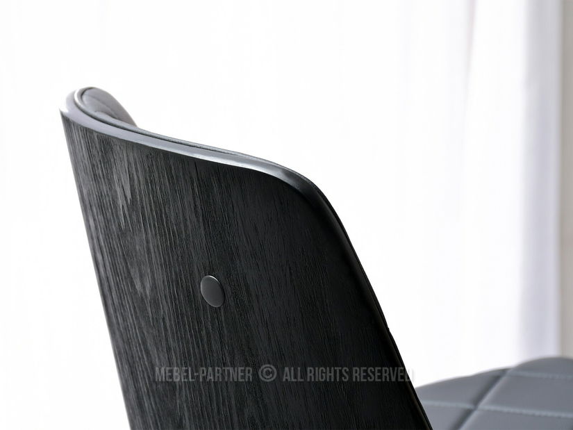 Židle Haire (černé dřevo + černá)