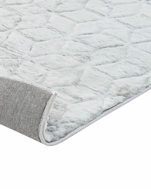 Koberec z umělé kožešiny 160 x 230 cm Thae (šedozelená)