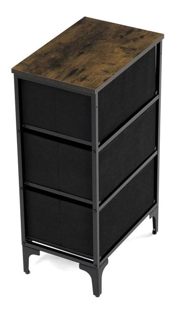 Komoda Alharacas 3 (černá)