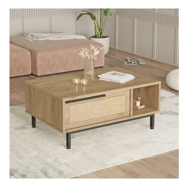 Konferenční stolek Otto 2 (ořech + dub)