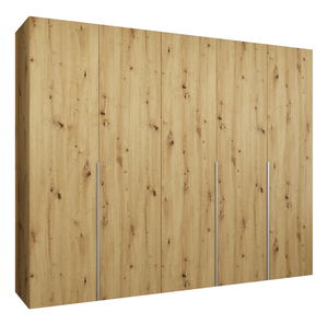 Šatní skříň 250 cm Alice 1 (dub artisan + kašmír)