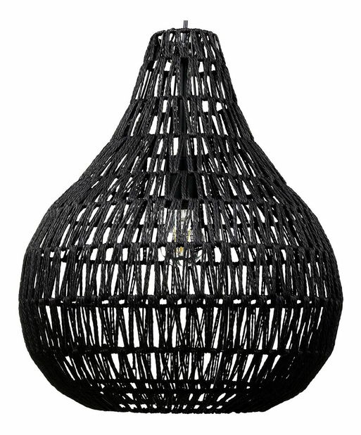 Závěsná lampa Manisa (černá)