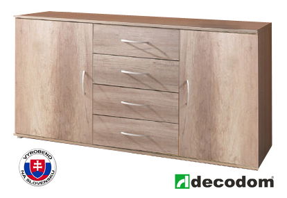 Komoda Decodom Casia 5 K01 dub canyon