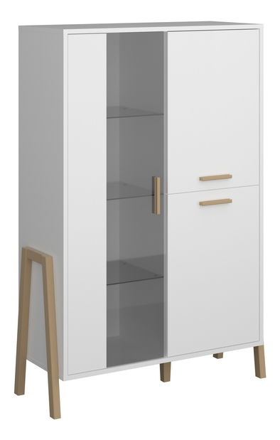 Vitrína Berry (bílá)