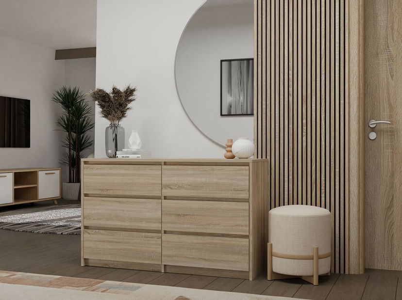 Komoda Kentero 3 (dub sonoma)