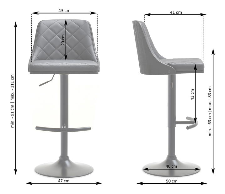 Židle Haire (ořech tmavý + černá)