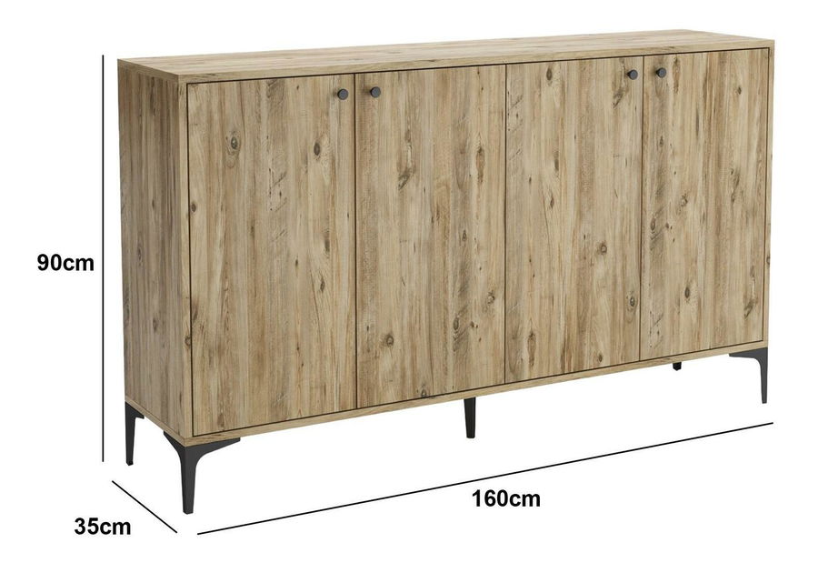 Skříňka Franc 50 (borovice atlantická)