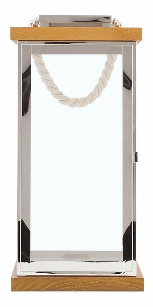 Lucerna BONERO 41 cm (nerez ocel) (stříbrná)