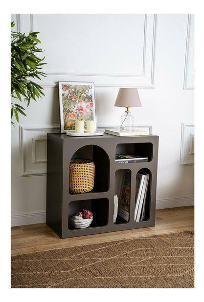 Regál Lesana (antracit)