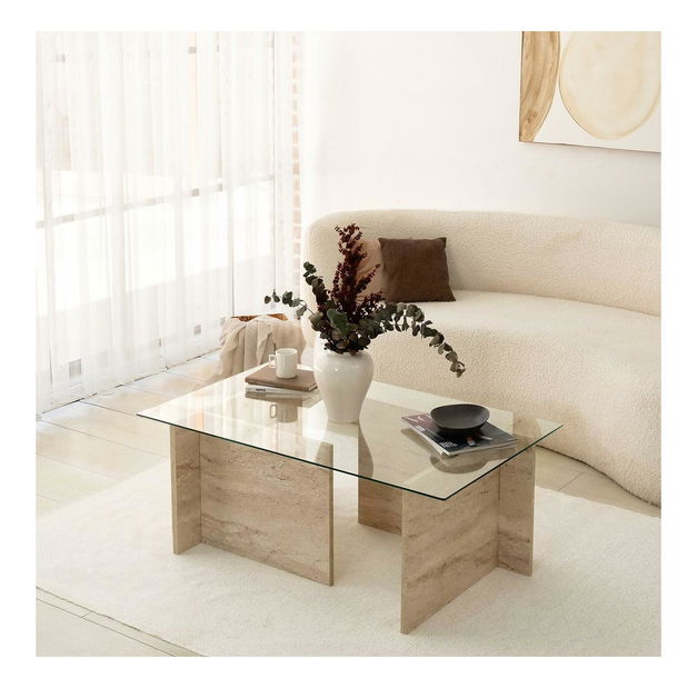 Konferenční stolek Elizei 3 (travertin)