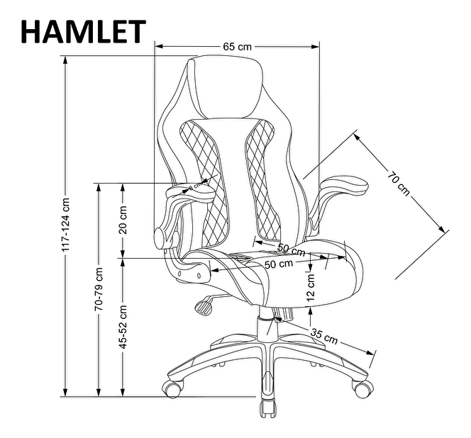 Kancelářská židle Ham