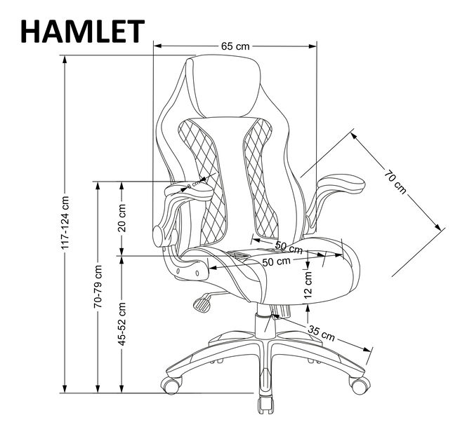 Kancelářská židle Ham
