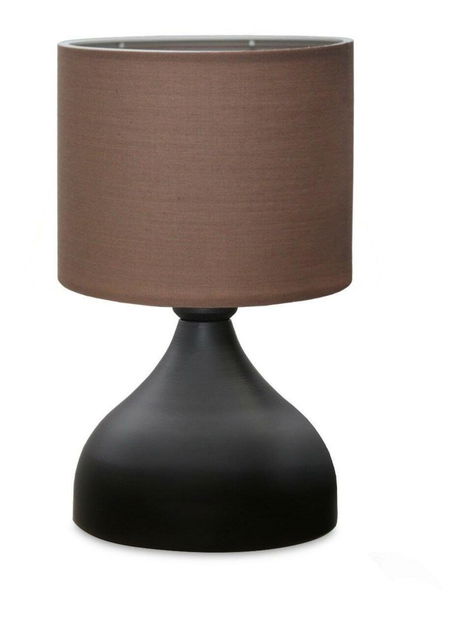 Stolní lampa Gelosso 2 (hnědá + černá)