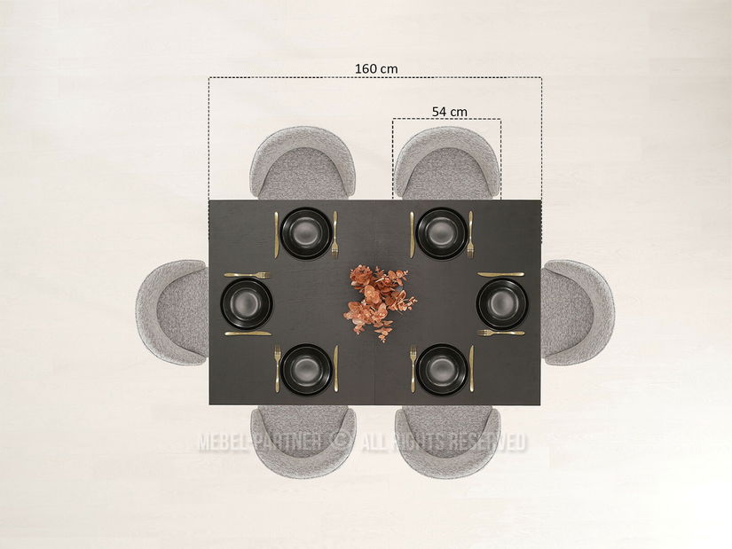 Jídelní stůl Reitero (dub)