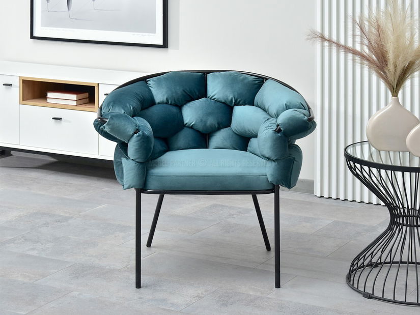 Relaxační křeslo Piplio (černá)