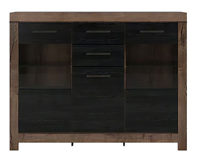 Vitrína BRW Balin KOM1D2W2S