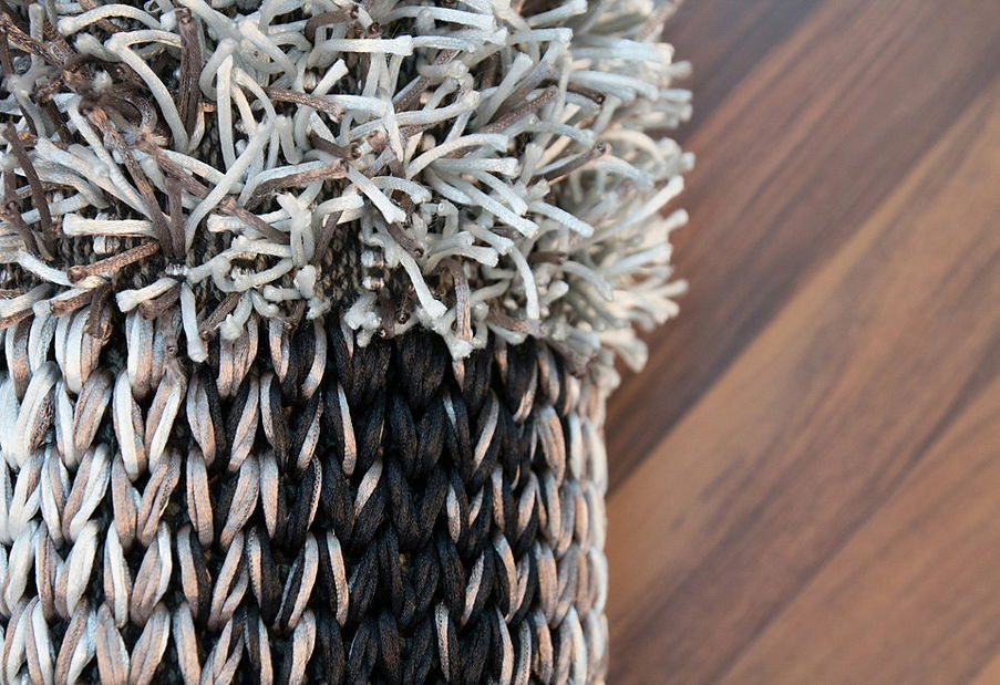 Ručně tkaný koberec Sepia 100 Black