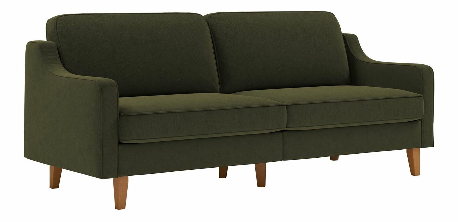 Pohovka Dělají 3 (petrolejová + ořech)