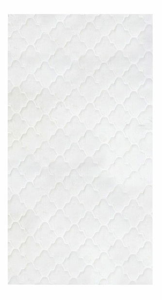 Koberec z umělé kožešiny 80 x 150 cm Gharry (bílá)