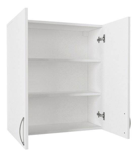 Závěsná koupelnová skříňka Benita 2 (Bílá)