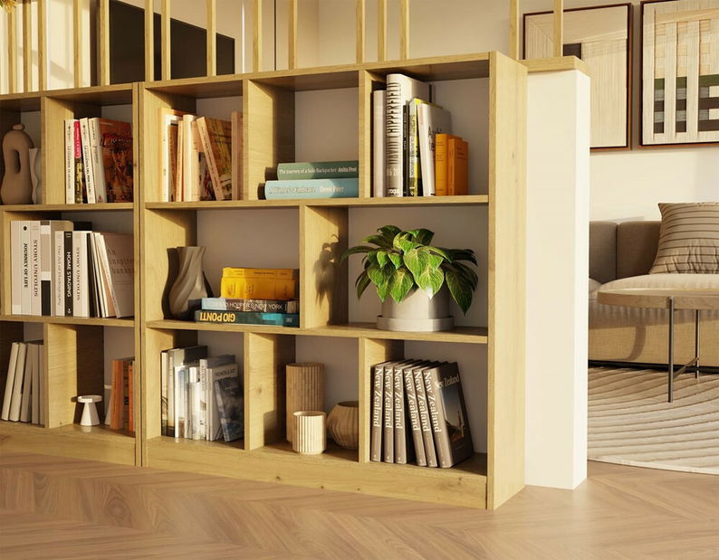 Regál Fragil 2 (dub artisan)