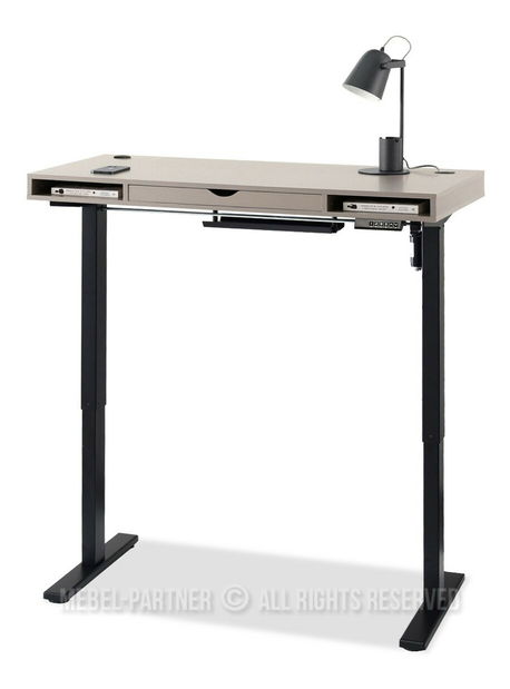 PC stolek Osto 120 (béžová + černá)