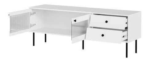 TV skříňka/stolek Aurezzo 2S (černá)