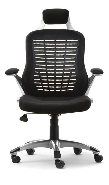 Křeslo Lumpo (černá + stříbro)