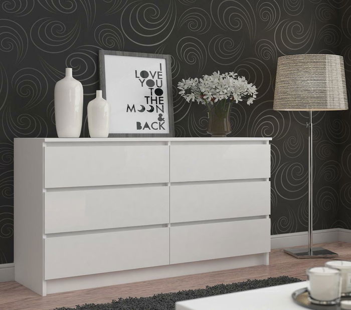 Komoda Koa III (bílá)