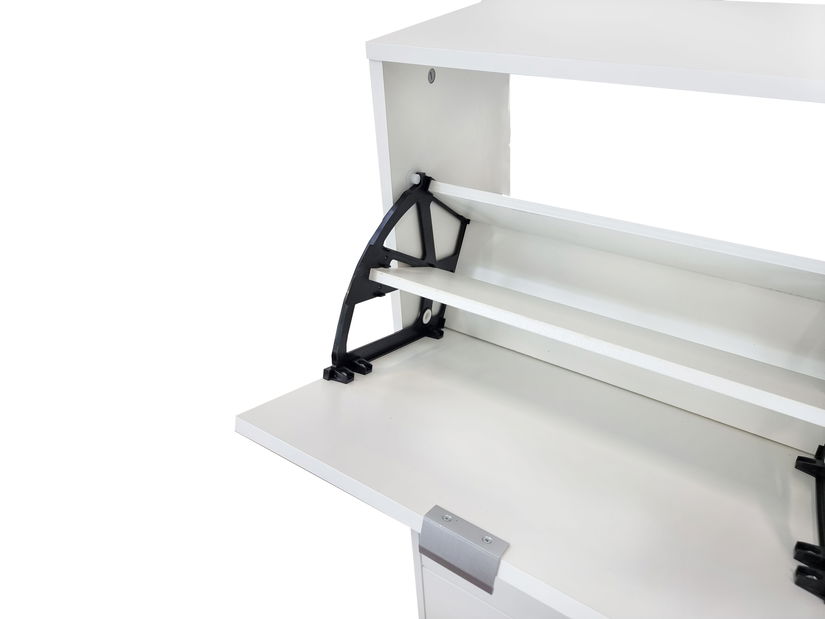 Botník/skříňka na boty Marnie 3K (bílá)