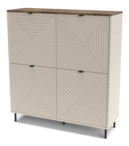 Skříňka Eliminados 1 (kašmír + dub castello)