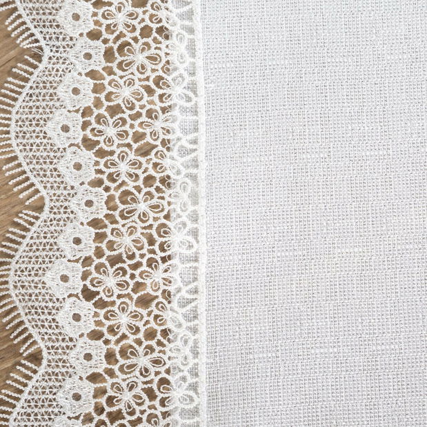 Ubrus 70x150 cm Julis (bílá) (1 ks)