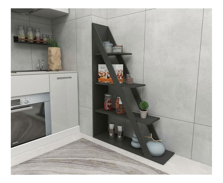 Regál Simima 1 (antracit)