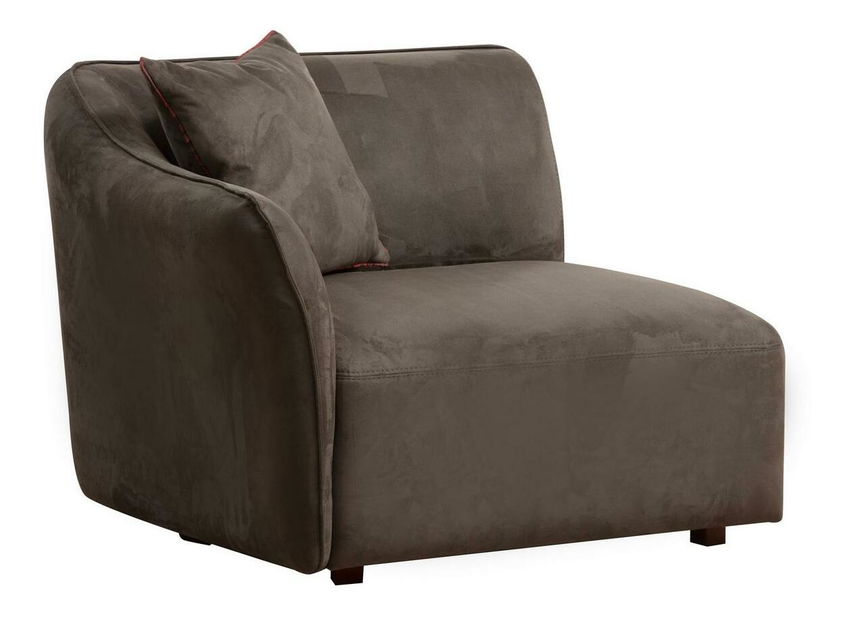 Rohová sedačka Mentasota 3 (hnědá)