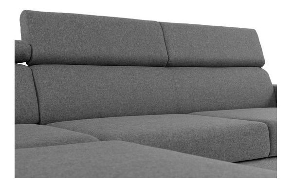 Rohová sedací souprava Androderma (kobaltová) (P)