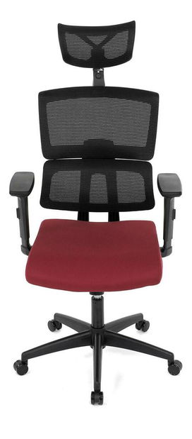 Kancelářské křeslo Kurosadas (bordó + černá)