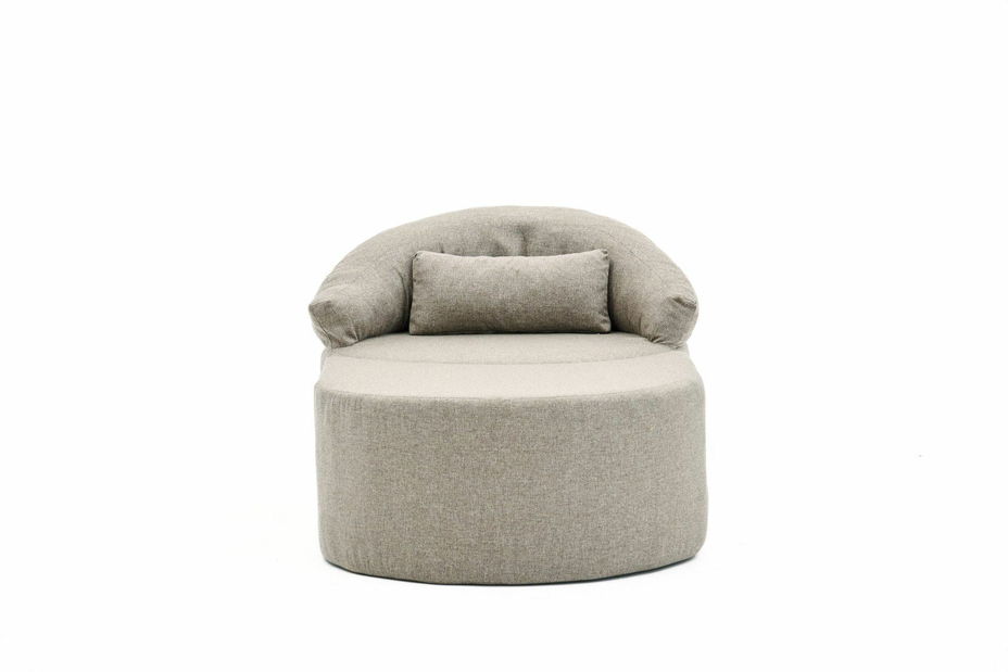 Křeslo Pintina (hnědá)