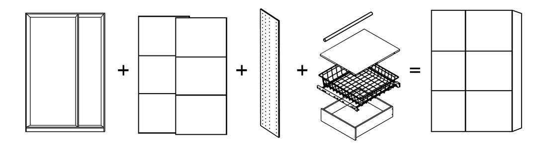 Krycí lišta do šatní skříně 194 cm BRW Kamix SZF/190 LISTWA MASKUJACA