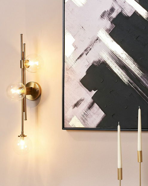 Nástěnné osvětlení Tiras (zlatá)