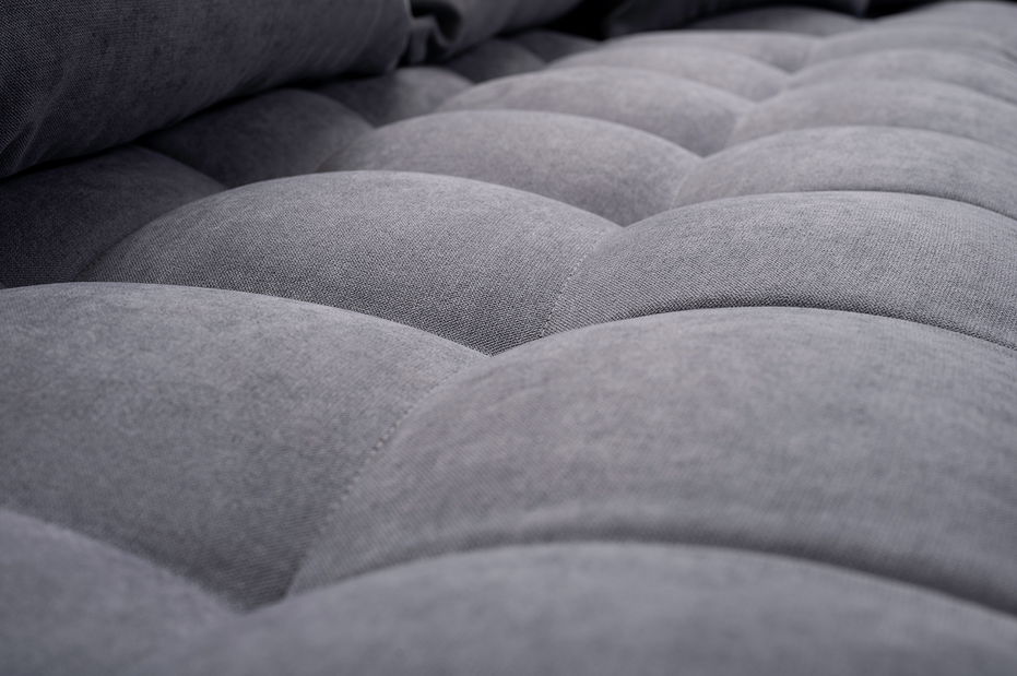 Rohová sedací souprava Lunara (tmavě šedá) (P)