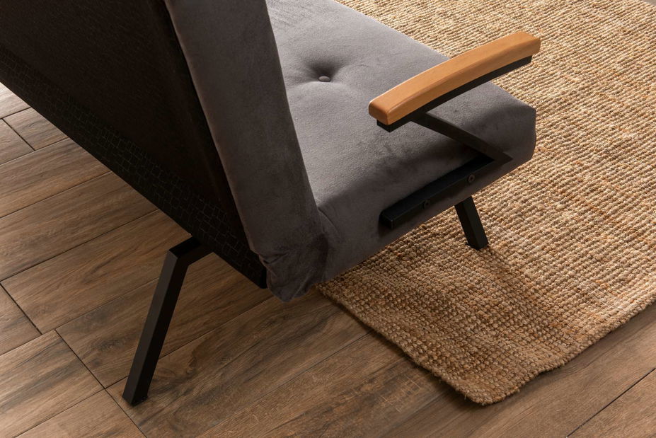 Rozkládací pohovka Zoria (tmavě šedá)