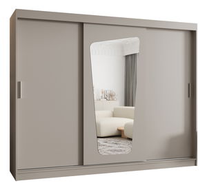 Šatní skříň 250 cm Mokka (kašmír)