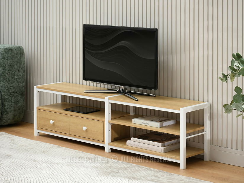 TV stolek/skříňka Empantana (bílá)