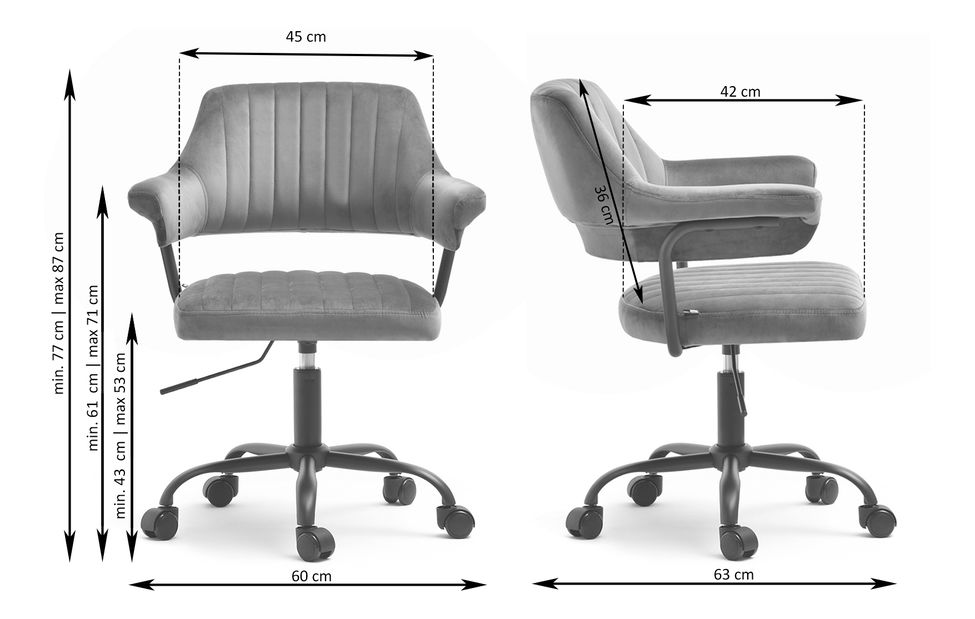Židle Merylyn (zelená + černá)