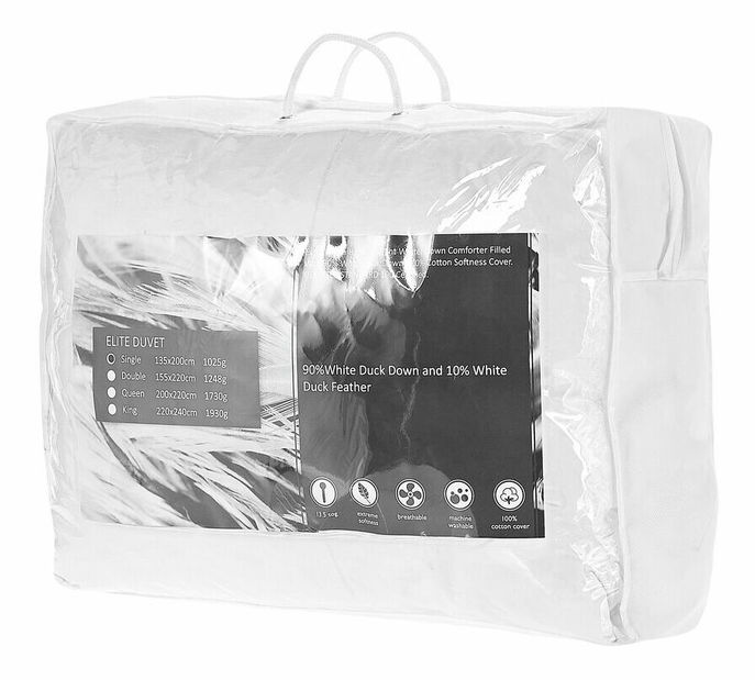 Přikrývka 135 x 200 cm Henderson (bílá)