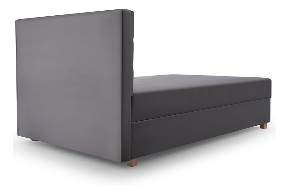 Jednolůžková postel 120 cm Picasso II (šedá) (s úl. prostorem a matrací)