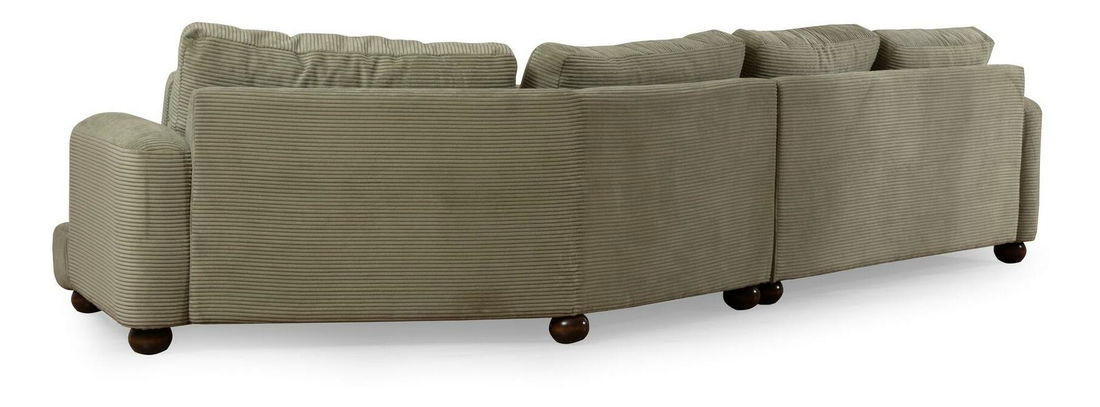 Pohovka čtyřsedačka Riverolla (P) (zelená)