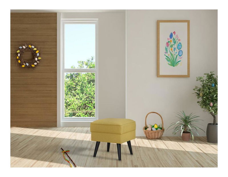 Taburetka Atento (žlutá)