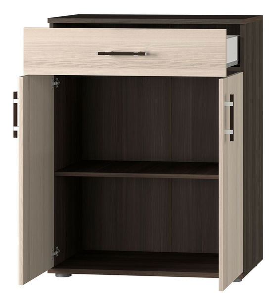 Komoda Irvine I10 (jasan tmavý + jasan)