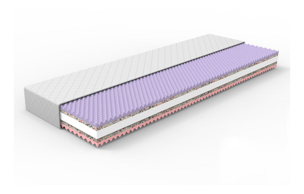 Pěnová matrace Gina 200x90 cm (T3/T4) *AKCE 1+1